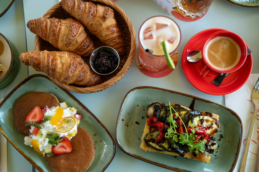 viennoiseries et pancakes Coco Club Brunch Toulouse