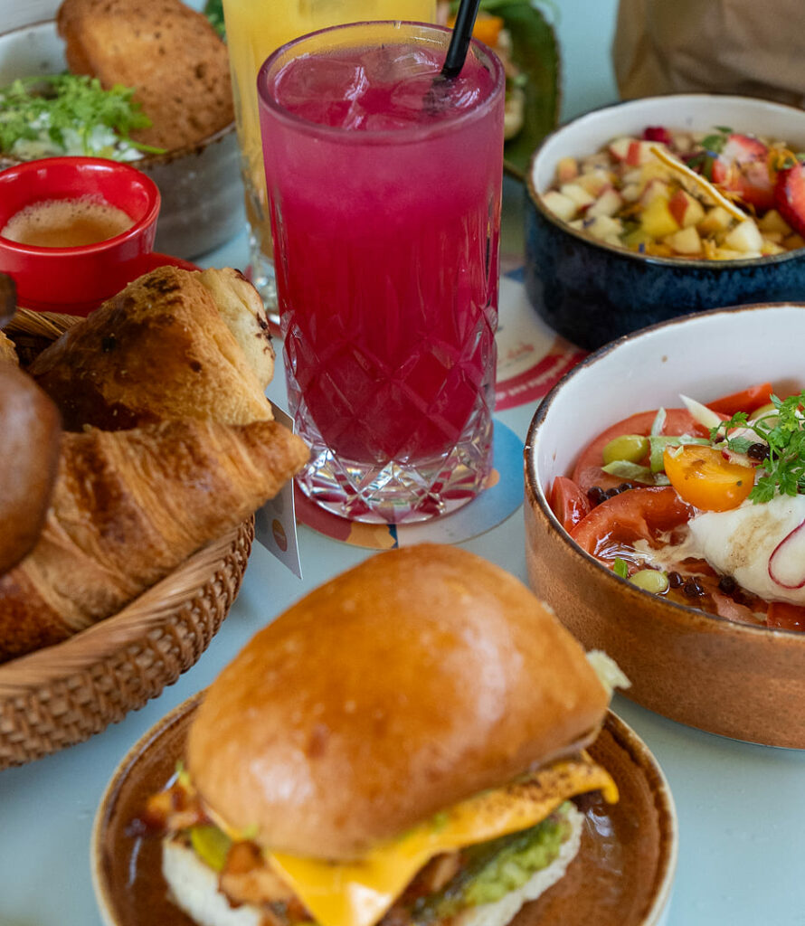 burgers et boissons brunch Toulouse